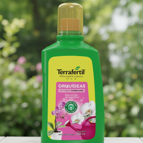 Fertilizante Líquido Para Orquídeas Terrafertil 330cc