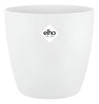 Maceta Brussels Round 16cm Elho Blanco Brussels Round