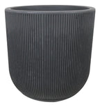 Maceta Vasart Sp27 45 × 45cm Con Plato Incluido Negro Antiguo Sp27