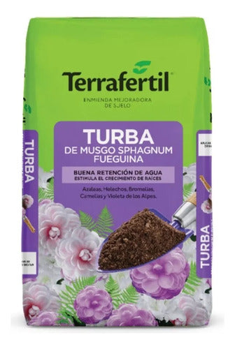 Turba De Musgo Sphagnum Terrafertil 5 Litros