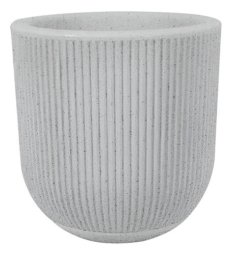 Maceta Vasart Sp27 29 × 29cm Con Plato Incuido