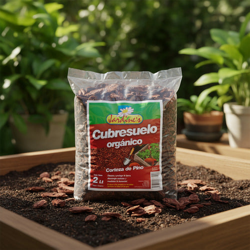 Corteza De Pino 2 Litros Jardine's