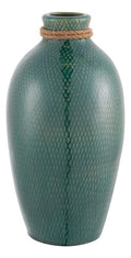 Florero Kaula Verde Jade 15 X 28cm Just Home Collection Verde Jade Kaula