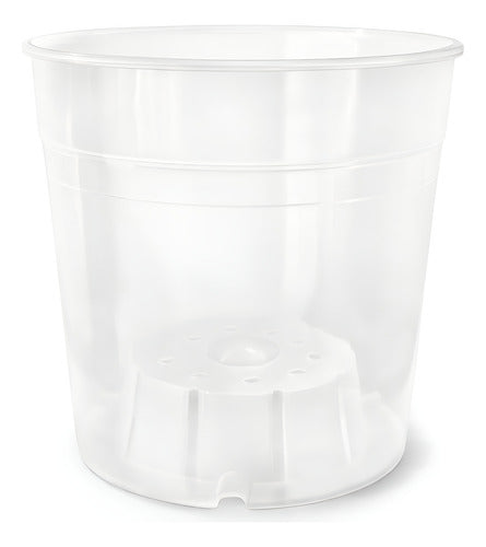 Maceta Para Orquídea Nutriplan 15cm Transparente