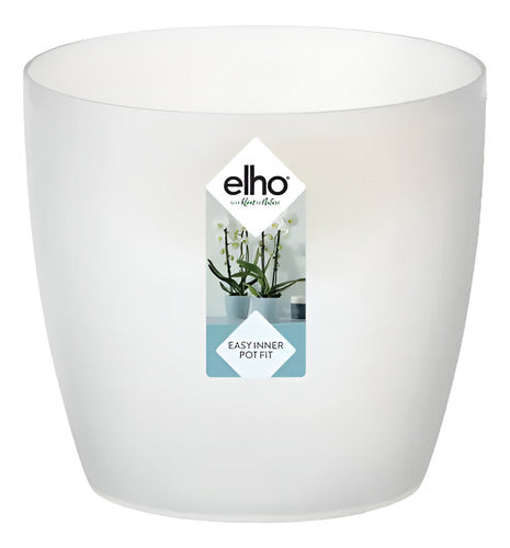 Maceta Para Orquídea Elho Orchid Brussels 16cm Brussels Transparente