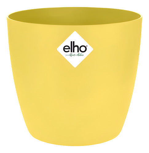 Maceta Brussels Round Mini 9,5cm Elho Amarillo Brussels Round Mini