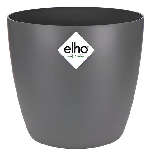 Maceta Brussels Round Mini 9,5cm Elho Negro Brussels Round Mini