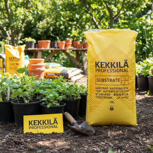 Turba Rubia Kekkilä Compactada Bolsa 130 Litros